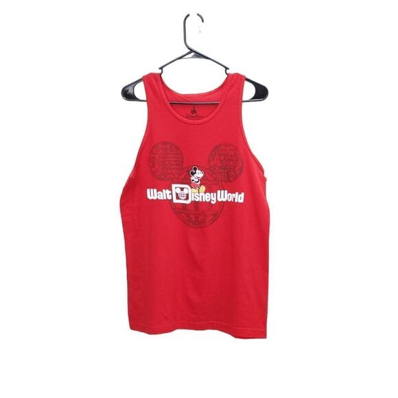 NWT Disney Store Parks Mickey Mouse Sleeveless Shirt - Picture 1 of 8